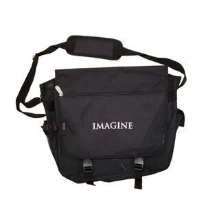 Williams Sonoma Pottery Barn Kids Black Messenger Bag